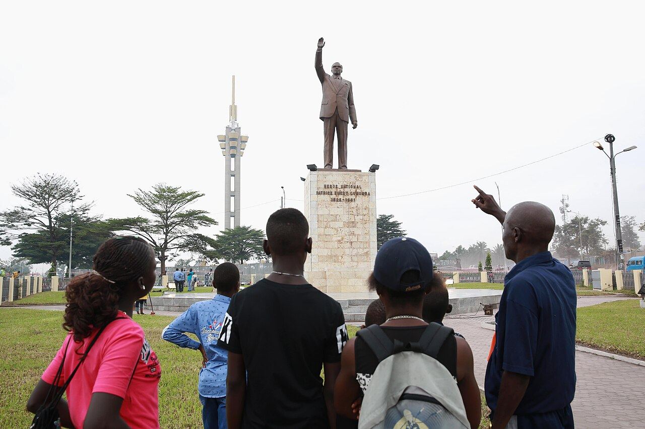 Monument à Patrice Lumumba à l'échangeur de Limete, Kinshasa