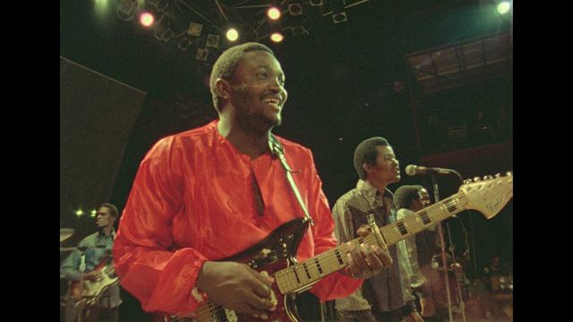 Franco Luambo et l'OK Jazz en concert au Zaïre