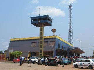 Gare de Franceville, au Gabon