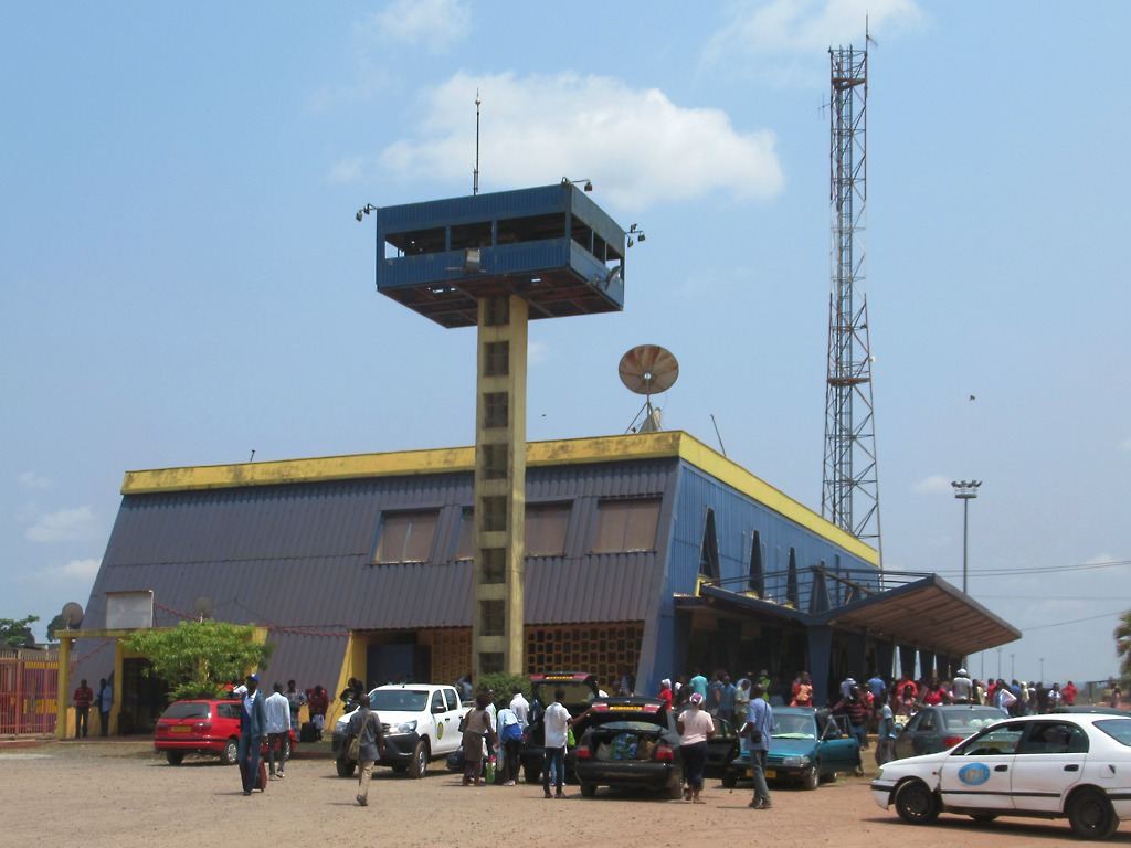 Gare de Franceville, au Gabon